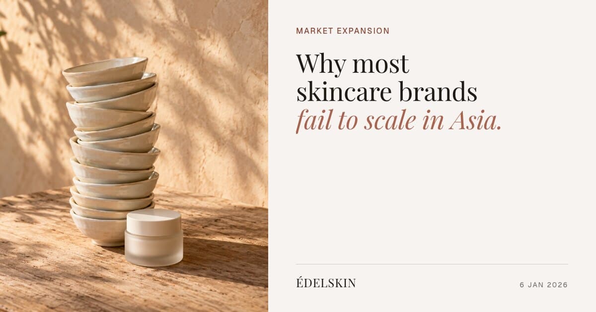 Why Most Skincare Brands Fail to Scale in Asia