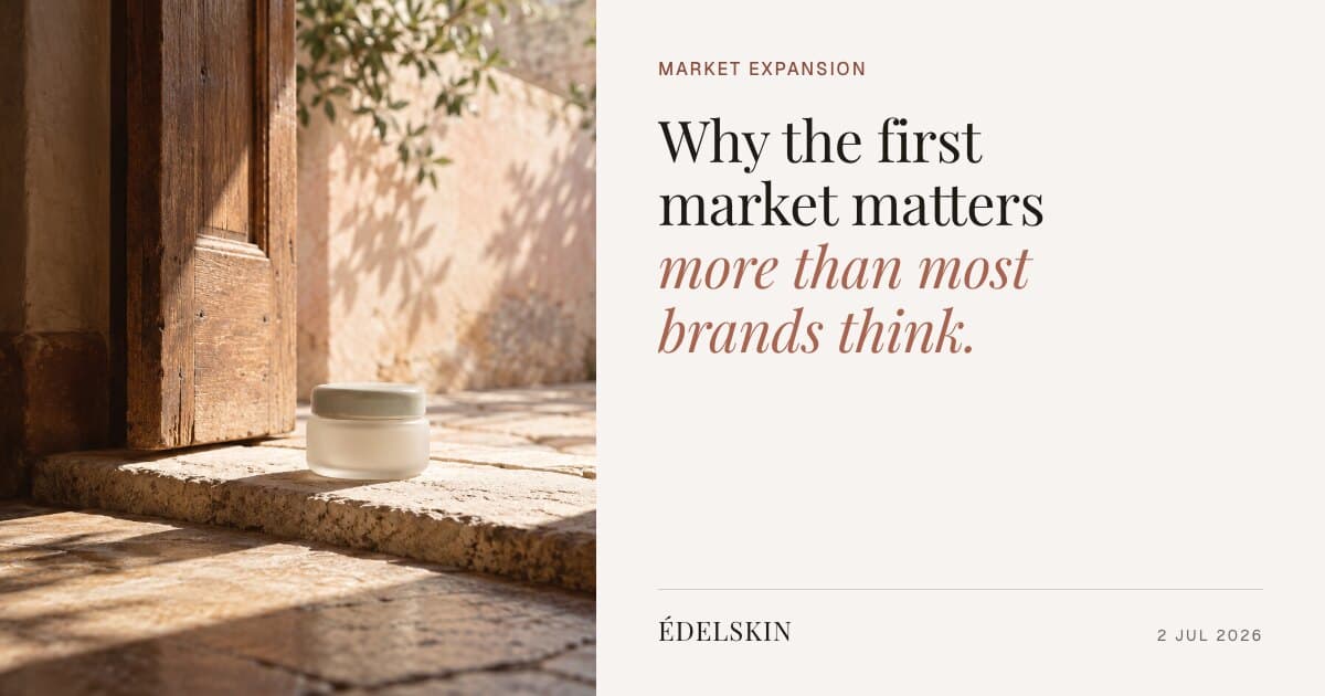 Why The First Market Matters More Than Most Brands Think